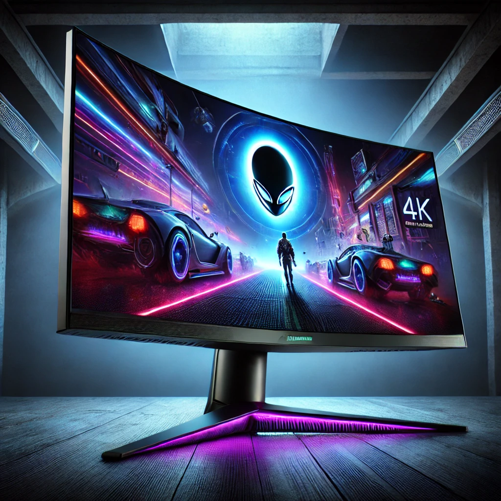 Dell AW3225QF 32インチ 曲面 有機EL Alienware ゲーミングモニター超簡単レビュー。4K240Hz&QD-OLEDの圧倒的な画質のモニターで変わるゲームの世界を試してみました。