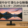 LG モニター 25MS550-B 24.5インチ /アンチグレア/IPS/1920×1080/100Hz/5ms（GTG）/2W＋2Wスピーカー/ブルーライト低減･フリッカーセーフ機能/DAS Mode（自動低遅延モード）/ブラックスタビライザー/HDMI×2/チルト・高さ調整対応