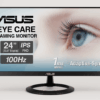 ASUS VZ249HFA-G Eye Careゲーミングモニター – 24型（23.8型表示可能）/IPS/フルHD /100Hz/Adaptive-Sync/1ms MPRT/ブルーライト軽減/フリッカーフリー/3年保証 / 国内正規品