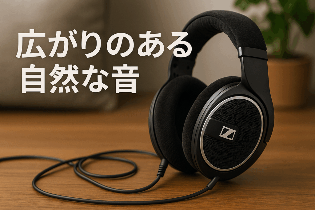 ゼンハイザー Sennheiser ヘッドホン 有線 HD 599 SE オープン型 開放型 ブラック