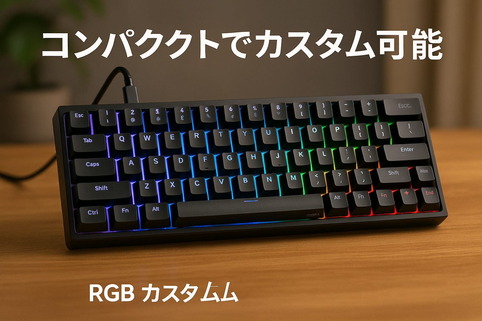 Glorious グロリアス GMMK2 pc キーボード ゲーミング 65% コンパクト ベアボーンズ ホットスワップ対応 RGB 有線 タイプc USB カスタム DYIホットスワップ キーボード テンキーレス mechanical keyboard gaming (67キー) 国内正規品