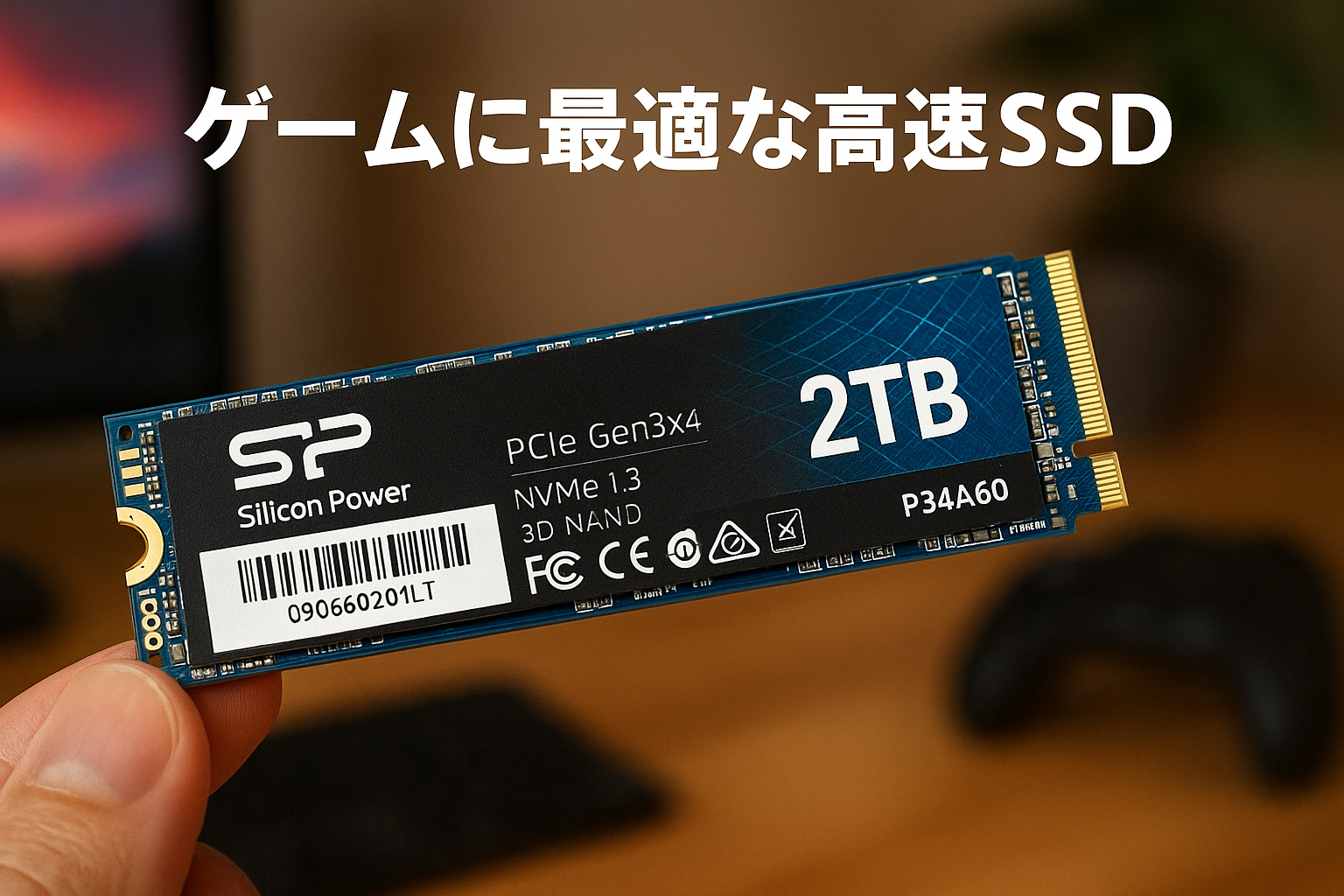 SP Silicon Power シリコンパワー SSD 2TB 3D NAND M.2 2280 PCIe3.0×4 NVMe1.3 P34A60シリーズ 5年保証 SP002TBP34A60M28
