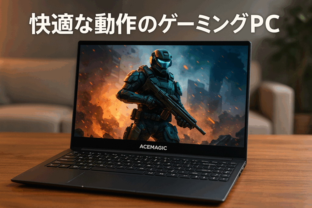 ACEMAGIC ゲーミング ノートパソコン AMD Ryzen 7 5825U(8C16T)プロセッサー 2024新版 ゲーミングpc 16.1 インチ ノートPC 動作より快適 最大4.5GHz 16GBメモリ 512GB NVMe SSD FHD 1080P Laptop Windows11 Type-C(データ) 高速放熱静音/日本語キーボード WiFi6/Bluetooth5.2