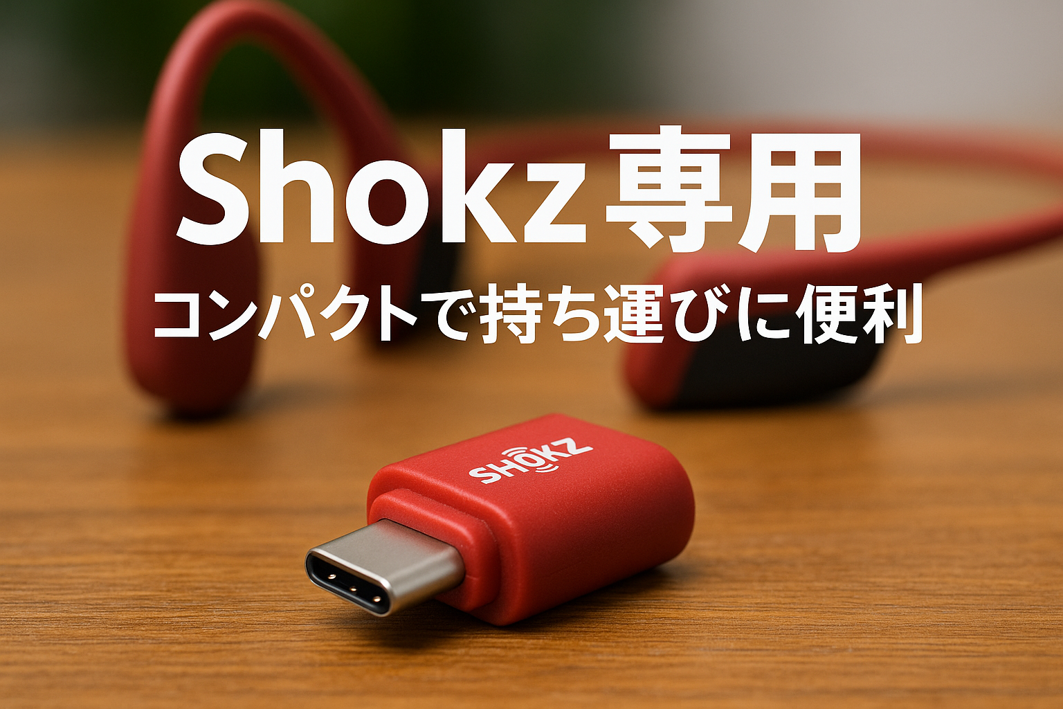 Shokzイヤホン用USB-C充電ケーブル変換Shokz骨伝導イヤホン用USB-C充電ケーブル変換アダプター（1本）Shokz Type-C 用変換マイクロ 急速充電 コンパクト 持ち運び便利 良質な素材 耐久性 安全稳定Shokz用変換アダプター（ Shokz OpenRun、Aeropex、OpenRun Pro、OpenComm、OpenRun Mini対応）(レッド)
