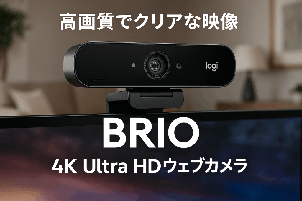Logitech Logicool(ロジクール) BRIO (ブリオ) RightLight 3 採用 4K Ultra HDウェブカメラ C1000eR