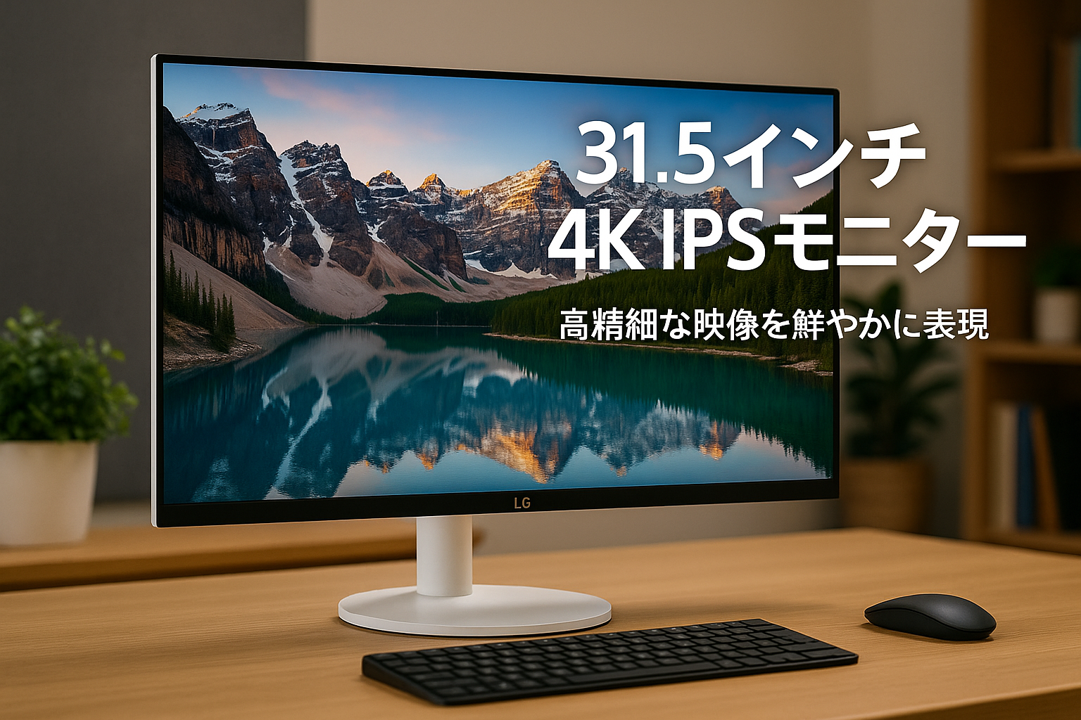 LG モニター ディスプレイ 32UQ850V-W 31.5インチ/IPS Black/4K (3840×2160)/約10.7億色表示(8bit+FRC)/DisplayHDR400/DCI-P3 98%/USB Type-C(USB Power Delivery 最大90W)/DisplayPort/HDMI×2/KVMスイッチ/チルト/高さ調節/ピボット/3年安心・無輝点保証