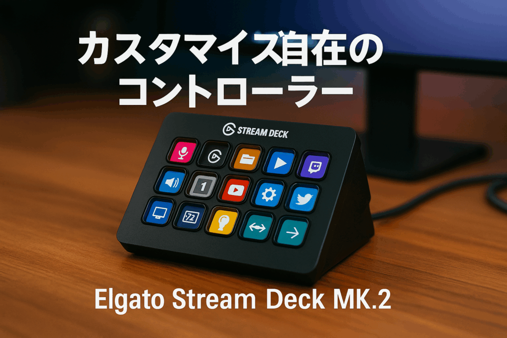 Elgato Stream Deck MK.2（15キー配列） 直感操作コントローラー