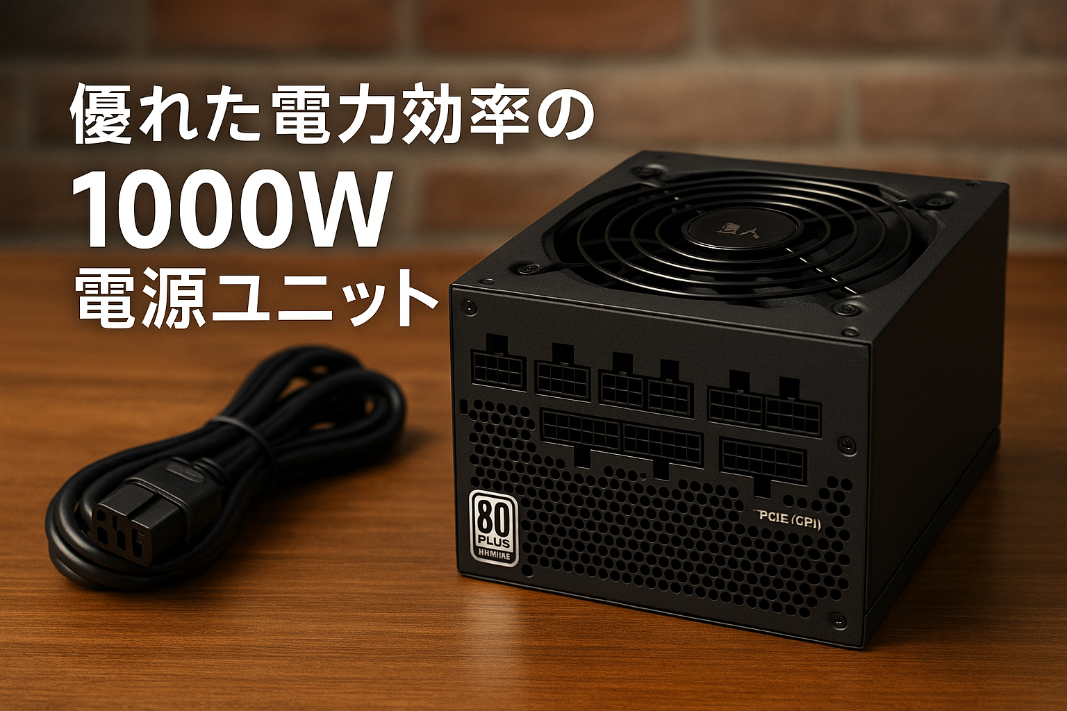 玄人志向 80Plus platinum 1000W ATX電源ユニット プラグイン セミファンレス KRPW-PK1000W/92+