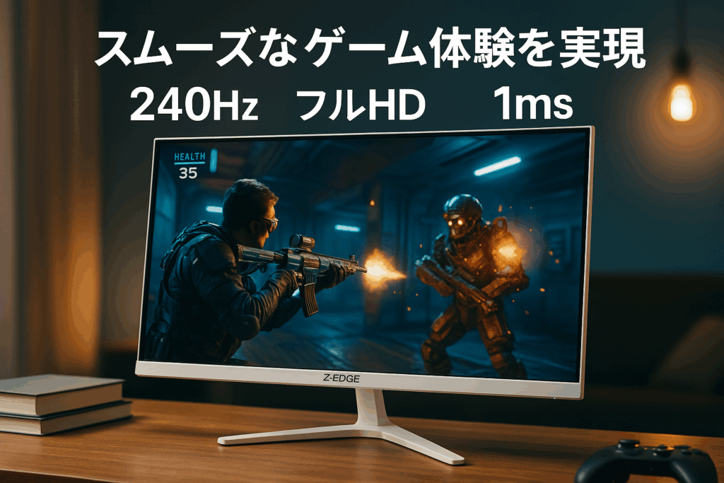 Z-EDGE 24インチ IPS ゲーミングモニター UG24PJ Amazon.co.jp: ゲーミングモニター 240Hz 24インチ ディスプレイ