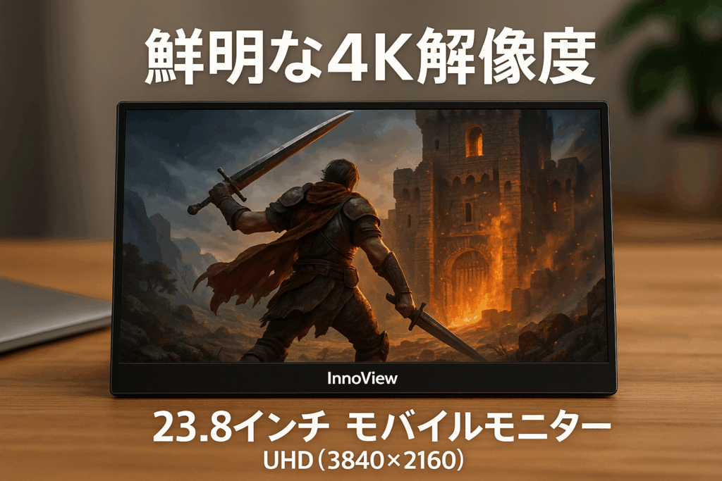 INNOVIEW モバイルモニター 23.8インチ Amazon.co.jp: デュアル モバイルモニター 23.8インチ InnoView