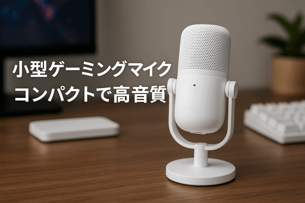 NZXT Capsule Mini White カーディオイド スモールゲーミング