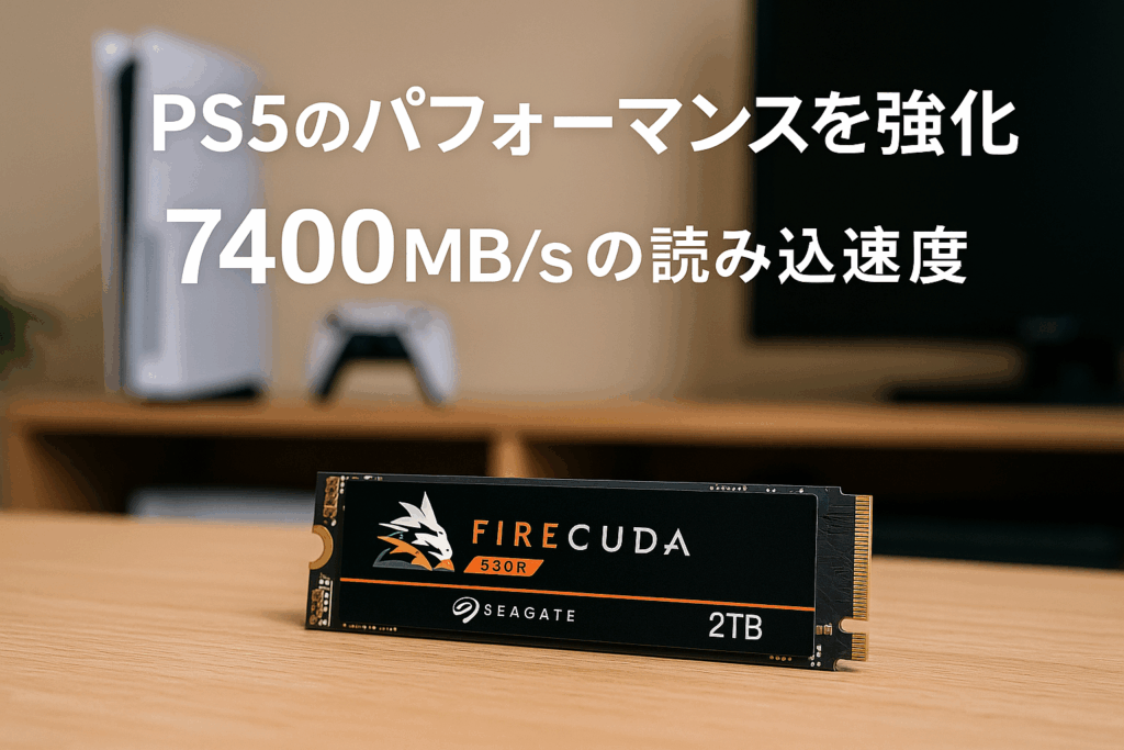 Seagate FireCuda 530R M.2 内蔵 SSD【PS5 動作確認済み】 2TB PCIe Gen4 x4 読取速度 7400MB/s 5年保証 + 代理店保証6ヵ月 正規代理店 ZP2000GM3A063/EC