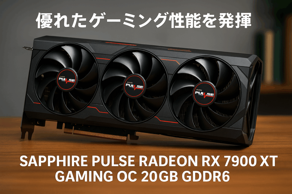SAPPHIRE PULSE RADEON RX 7900 XT GAMING OC 20GB GDDR6 グラフィックスボード 11323-02-20 VD8405