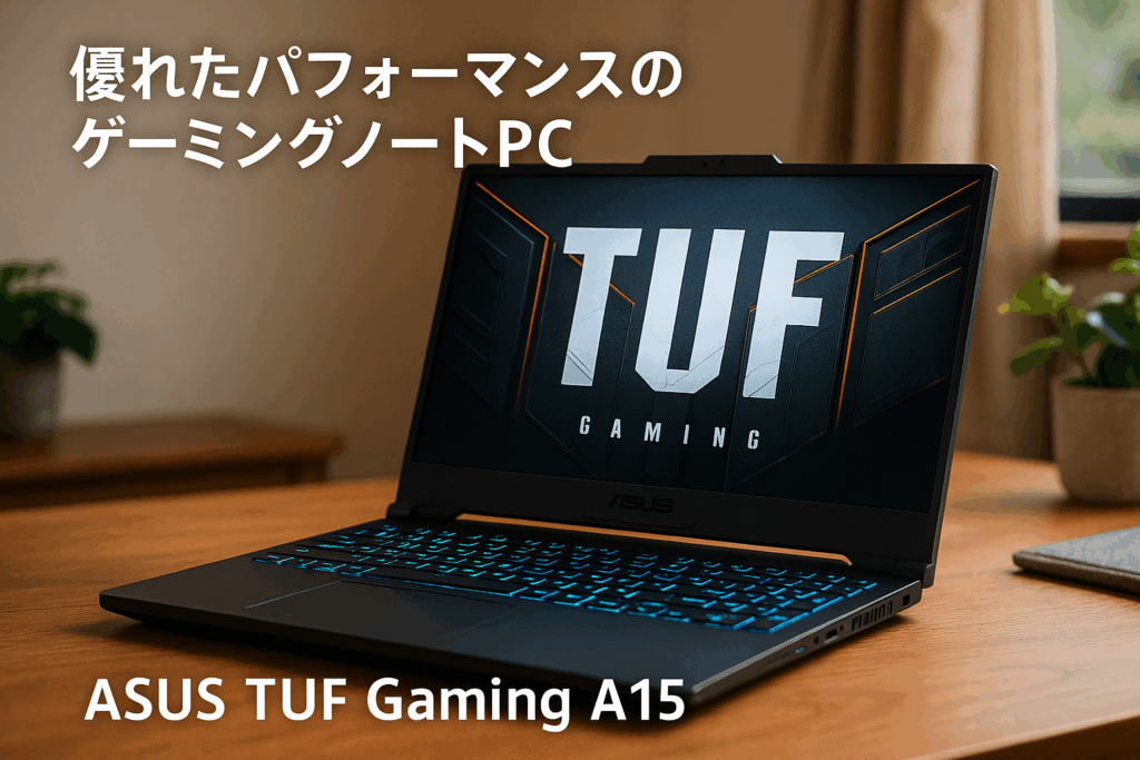 ASUS ゲーミングノートPC TUF Gaming A15 FA507UV 15.6型 RTX 4060 Ryzen 7 8845HS メモリ16GB SSD1TB リフレッシュレート144Hz RGB イルミネートキーボード Windows 11 動画編集 Xbox Game Pass 3ヶ月利用権付き FA507UV-R7R4060A
