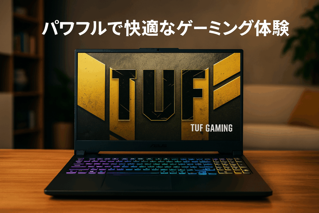 ASUS ゲーミングノートPC TUF Gaming A15 FA507NVR 15.6型 RTX 4060 Ryzen 7 7435HS メモリ16GB SSD1TB リフレッシュレート144Hz RGB イルミネートキーボード Windows 11 動画編集 Xbox Game Pass 3ヶ月利用権付き FA507NVR-R74R4060T