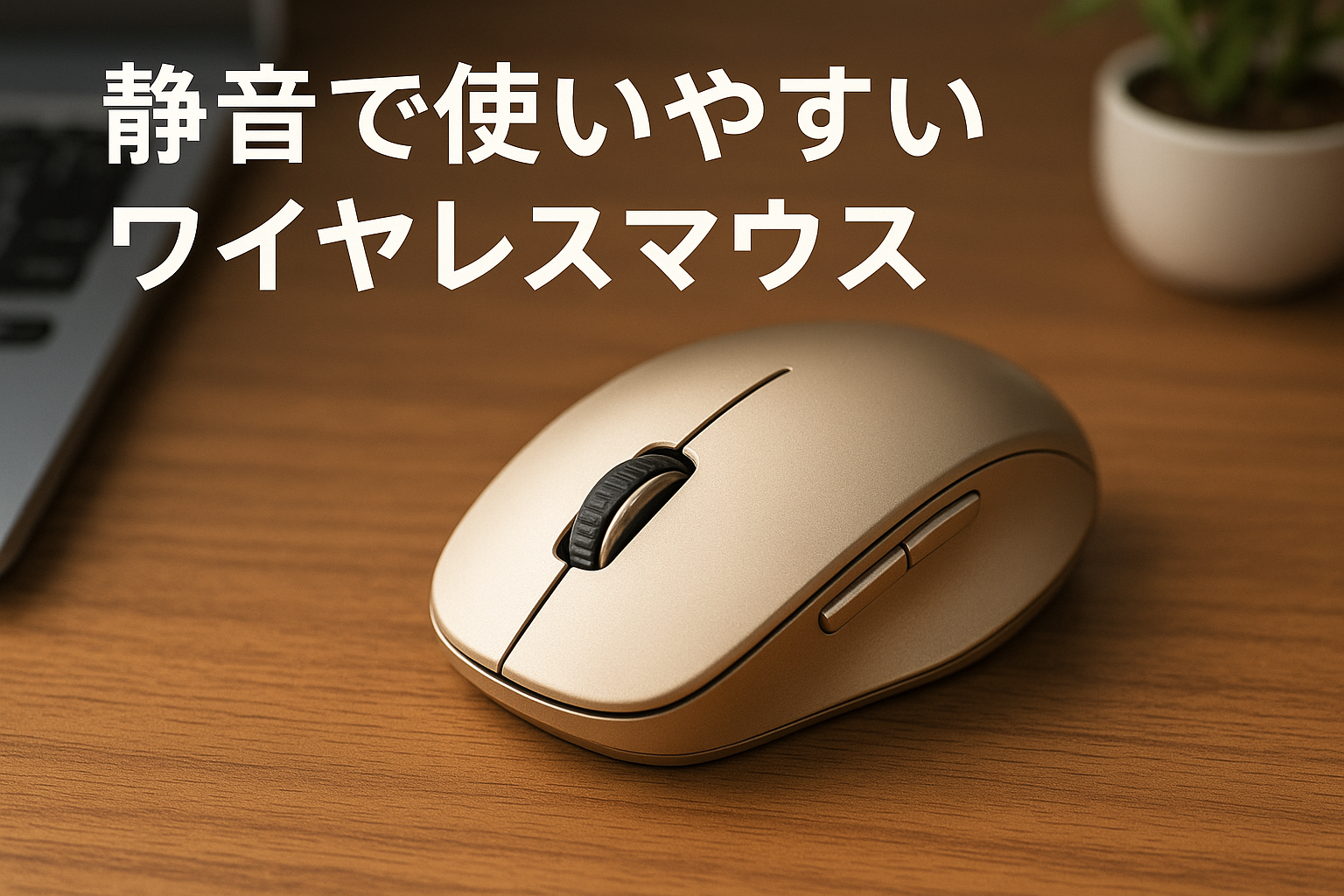 バッファロー マウス 無線 ワイヤレス 静音 5ボタン 【戻る/進むボタン搭載】dpi切替 BlueLED シャンパンゴールド BSMBW325SG