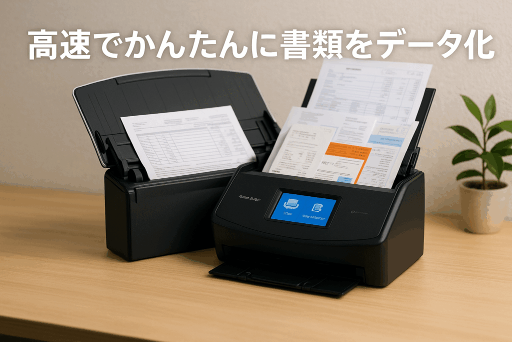リコー PFU ドキュメントスキャナー ScanSnap iX1600 (最新/高速毎分40枚/両面読取/ADF/4.3インチタッチパネル/Wi-Fi対応/USB接続/フラグシップ/書類/レシート/名刺/写真) (Black)