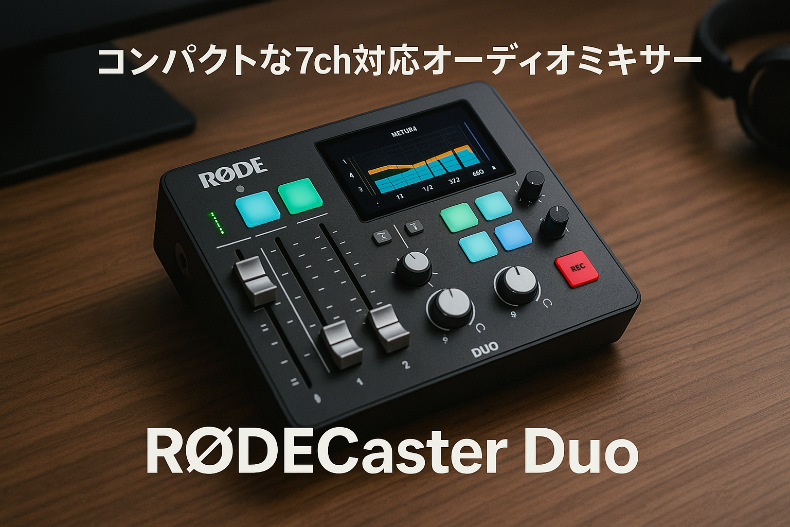 RODE Microphones ロードマイクロフォンズ ロードキャスター デュオ 7ch対応音響ミキサー RCDUO