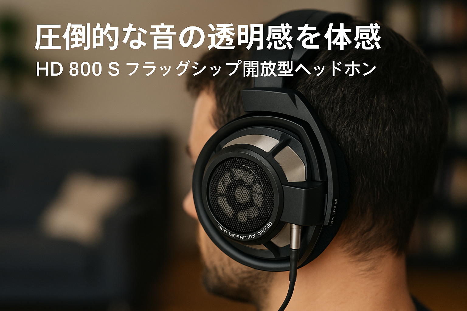 ゼンハイザー(Sennheiser) オープン型 ヘッドホン HD 800 S フラッグシップ 開放型 506911 【国内正規品】