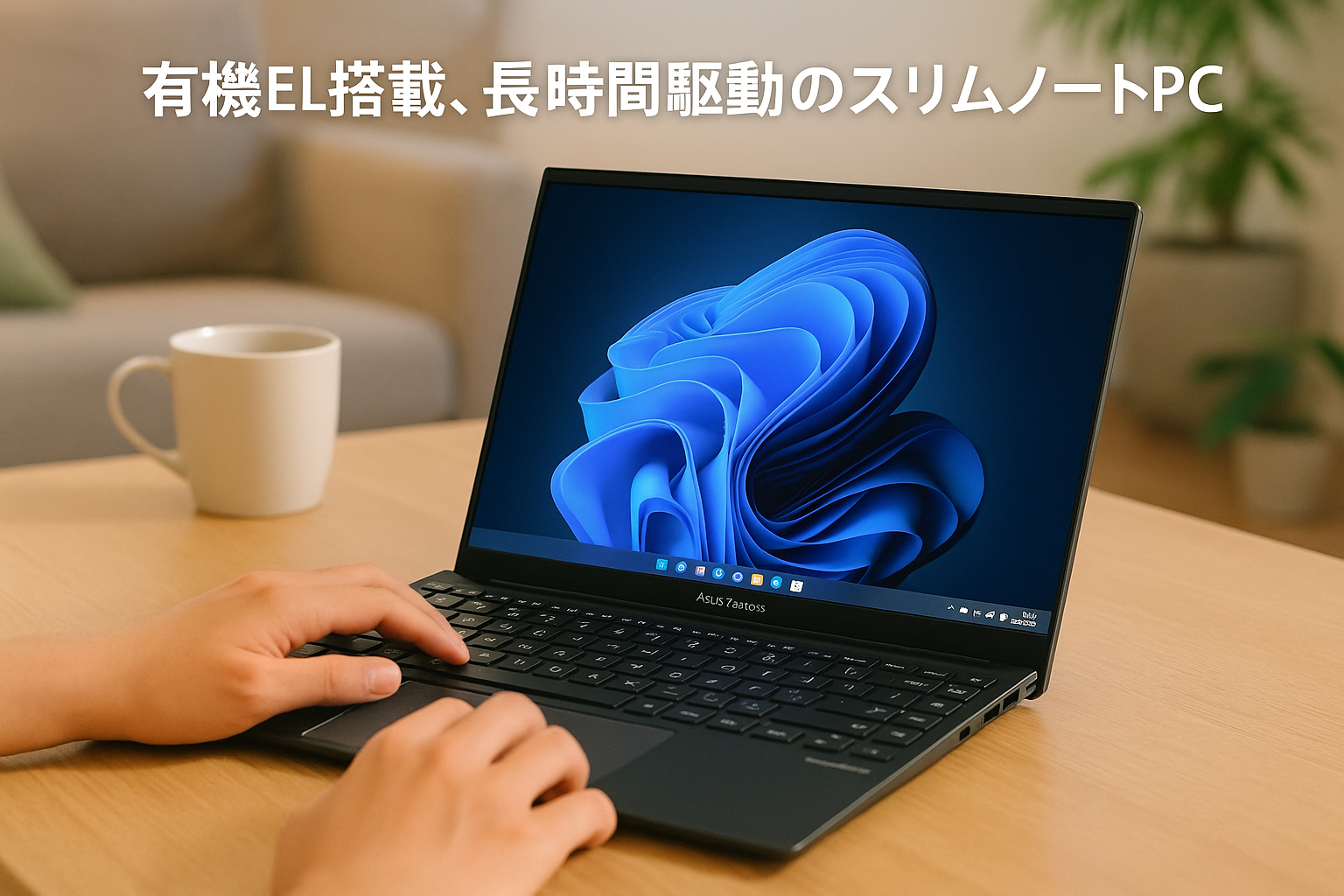 ASUS ノートパソコン Zenbook 14 OLED UX3405MA 14型 インテル Core Ultra 7 processor 155H メモリ16GB SSD1TB MS Office 2021搭載 Windows 11 バッテリー駆動約21.0時間 重量約1.2kg 有機ELパネル Wi-Fi 6E Webカメラ内蔵 Type-C給電対応 UX3405MA-U7161WS
