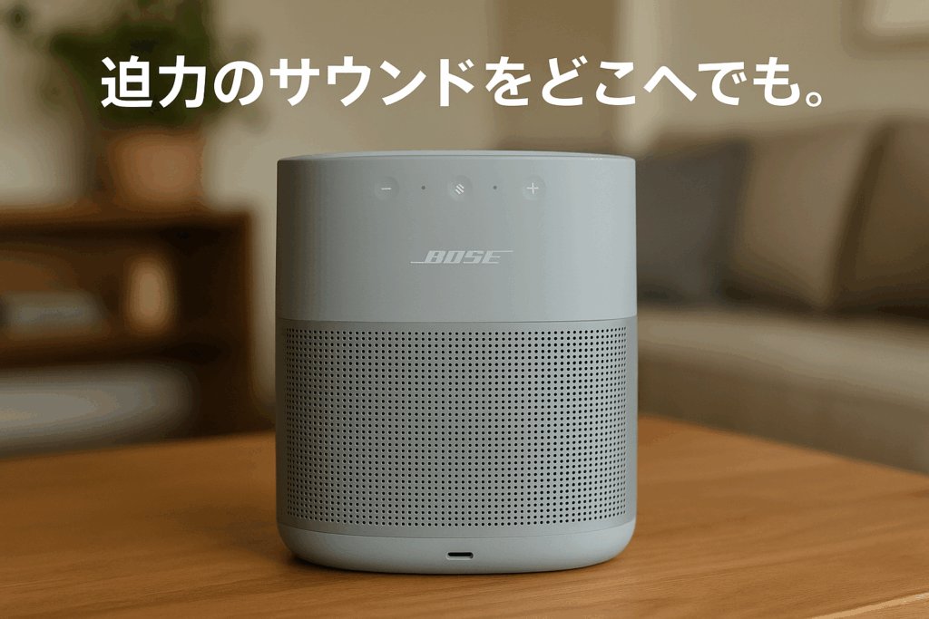 Bose SoundLink Home Bluetooth Speaker ワイヤレス Bluetooth スピーカー 最長9時間連続再生 音声アシスタント USB-C音声入力対応 クールグレー