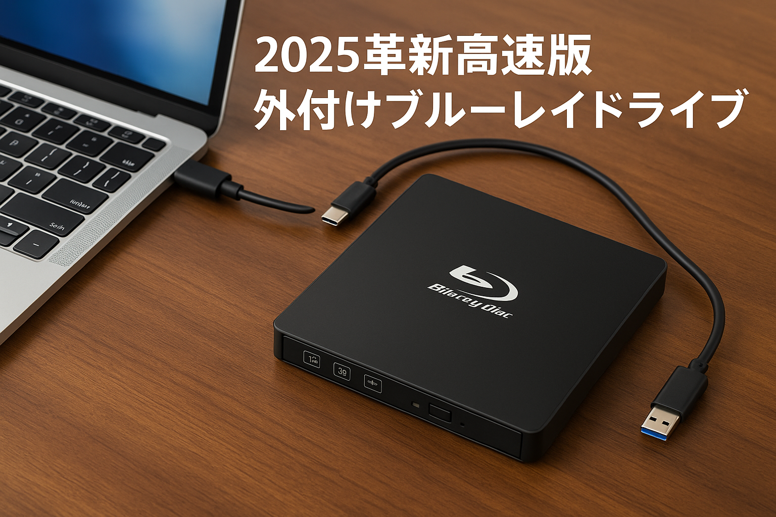 ブルーレイドライブ 外付け 『2025革新高速版・多機能＆静音』 ブルーレイプレーヤー USB3.0＆Type-C両接続 読取/書込可 Blu-ray プレイヤー 薄型 軽量 外付けブルーレイドライブ ブルーレイドライブ BDドライブ 外付け Blu-ray 外付けドライブ Windows11 10/8/7/XP Mac対応 パソコン M-DISC BDXL対応 TF/SD/USB (ブラック)