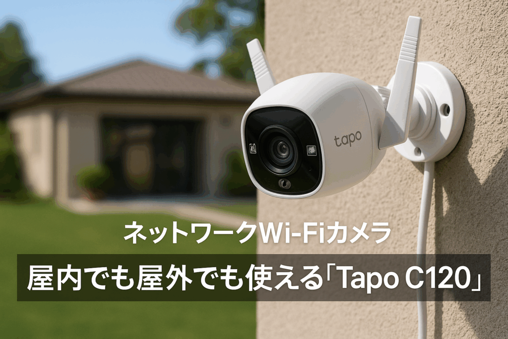 TP-Link Tapo ネットワークWi-Fiカメラ ペットカメラ 屋内/屋外 ホームセキュリティカメラ 2K QHD IP66防水防塵 防犯カメラ 高感度CMOSセンサー搭載/フルカラーナイトビジョン 赤外線撮影 音声通話 AI検知 microSD/クラウド保存 メーカー保証1年 Tapo C120
