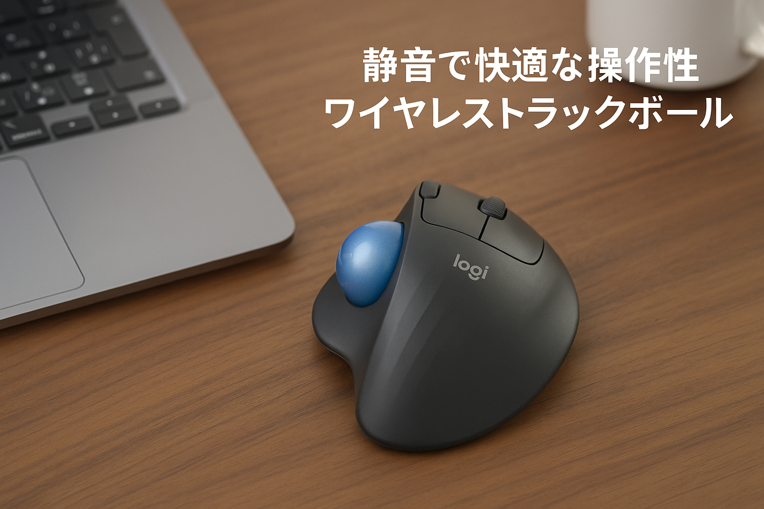 ロジクール 静音 ワイヤレス トラックボール マウス M575SPd Bluetooth Logibolt 無線 windows mac iPad OS Chrome トラックボールマウス マウス ブラック M575 M575SP 国内正規品 ※Amazon.co.jp限定 壁紙ダウンロード付き