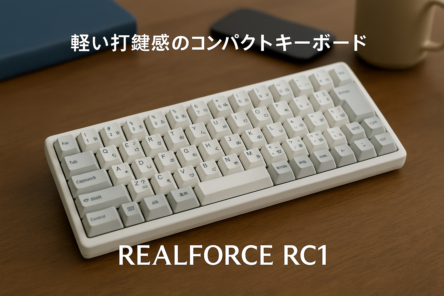 REALFORCE RC1 キーボード 70% ホワイト 日本語配列 キー荷重 30g Bluetooth 有線 バッテリー コンパクト C1HJ23