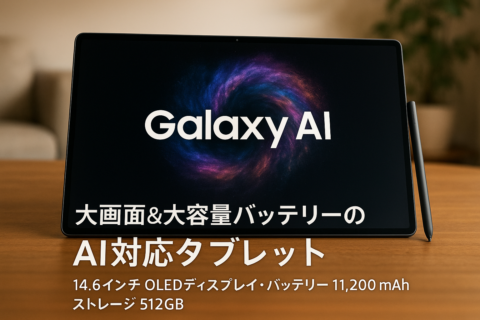 Galaxy Tab S9 Ultra(Wi-Fiモデル)|Galaxy AI対応|グラファイト|タブレット 本体 端末|Samsung純正 国内正規品|2023年発売|防水防塵|Sペン付き|大画面14.6インチ|大容量バッテリー 11,200 mAh|ストレージ512GB|Android|有機ELディスプレイ|SM-X910NZAEXJP
