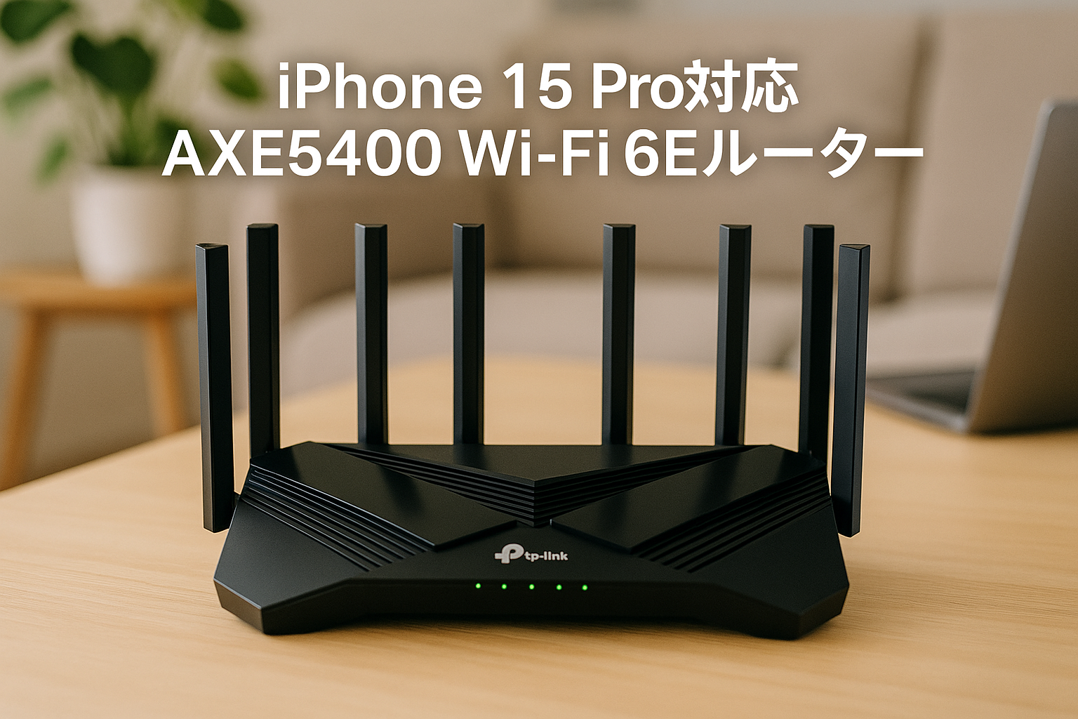 TP-Link 無線LAN WiFi 6E ルーター AXE5400 2402 + 2402 + 574Mbps 6GHz EasyMesh VPNクライアント 2.5G WAN/LANポート IPv6 IPoE対応 Archer AXE5400V 【iphone 15 pro 対応】