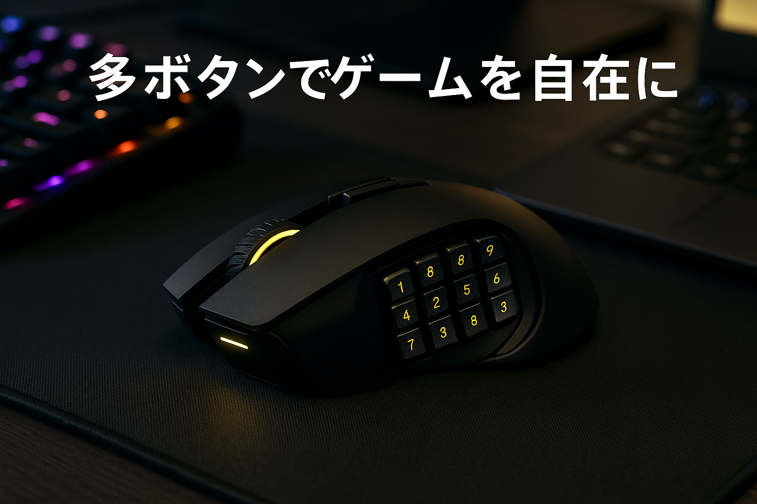CORSAIR SCIMITAR ELITE WIRELESS 有線・無線接続対応 ゲーミングマウス CH-9314311-AP MS681