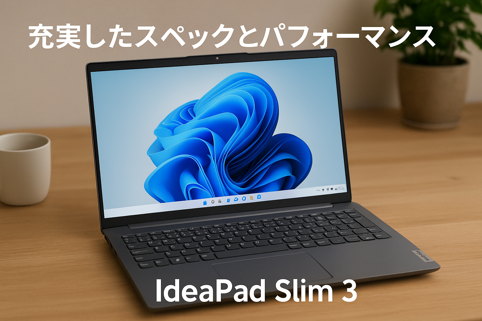 Lenovo ノートパソコン パソコン IdeaPad Slim 3 15.6インチ 第 13 世代 インテル® Core™ i7 プロセッサー搭載 13620H メモリ16GB SSD512GB MS Office 2021搭載 Windows11 バッテリー駆動13.9時間 重量1.62kg アークティックグレー 83EM00AAJP ノートPC