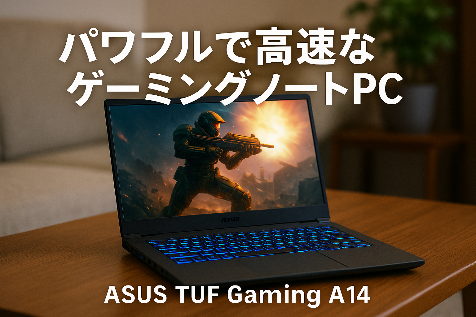 ASUS ゲーミングノートPC TUF Gaming A14 FA401UV 14型 RTX 4060 AMD Ryzen 7 8845HS メモリ 32GB SSD 1TB リフレッシュレート165Hz イルミネートキーボード Windows 11 Copilotキー搭載 動画編集 Xbox Game Pass 3ヶ月利用権付き FA401UV-R7R4060