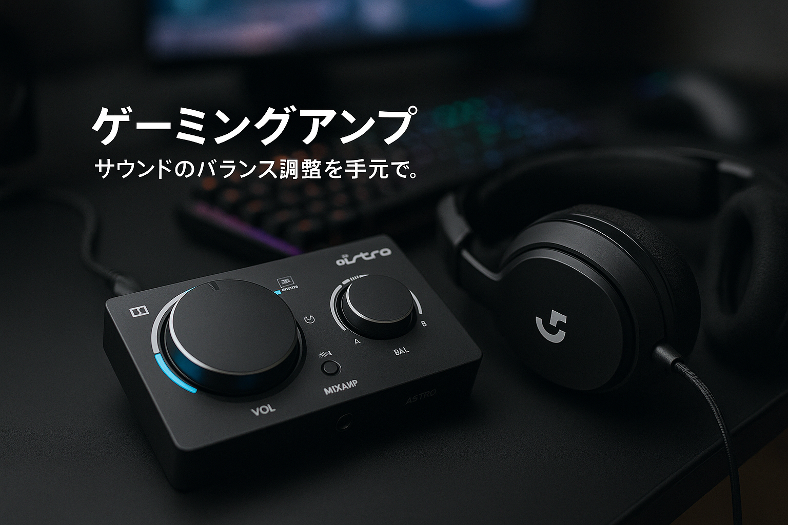 Logicool G ASTRO Gaming MixAmp Pro ミックスアンプ ゲーミングアンプ MAPTR-002 ゲーミングヘッドセット 用 オーディオミキサー PS5 PS4 PC 対応 音声バランス調整 Dolby Audio 光デジタル端子 アンプ ゲーミングミキサー MAPTR 国内正規品