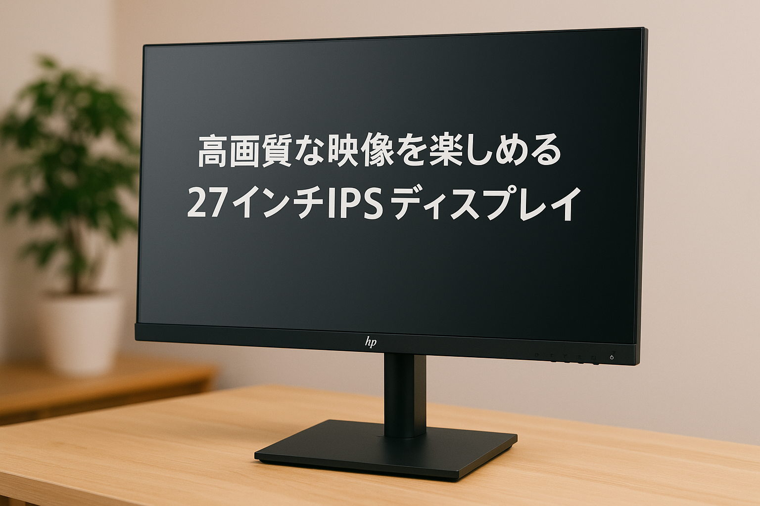 HP モニター 527sh 27インチ フルHD IPSパネル 非光沢 薄型ベゼル 100Hz 5ms HDMI VGA ブルーライトカット高さ調整 sRGB99% 300nits 高コントラスト比 ブラック (型番：94C51AA-AAAA)
