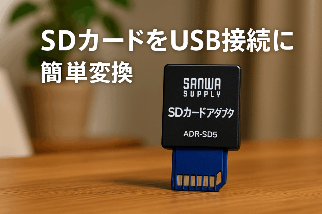 サンワサプライ SDカードアダプタ ADR-SD5