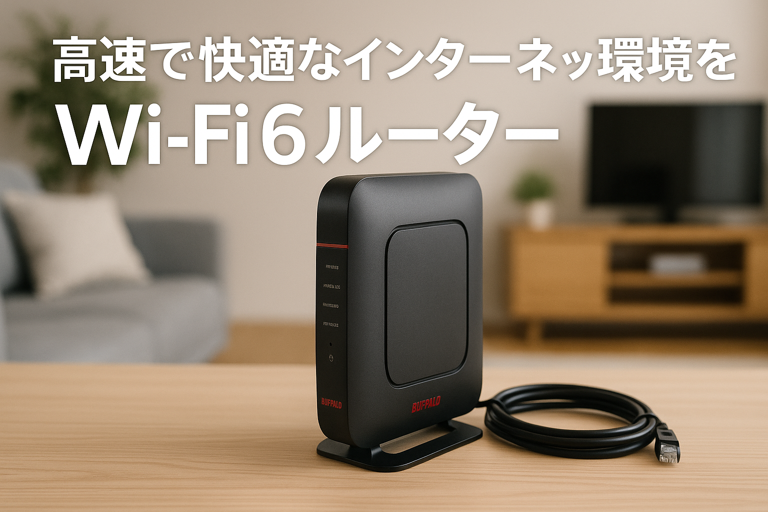 バッファローWiFi ルーター無線LAN Wi-Fi 6 11ax / 11ac AX1800 573+1201Mbps 日本メーカー LANケーブル同梱 【 iPhone 16 / 15 / 14 / 13 / Nintendo Switch / PS5 動作確認済み 】 エコパッケージ WSR-1800AX4P/NBK