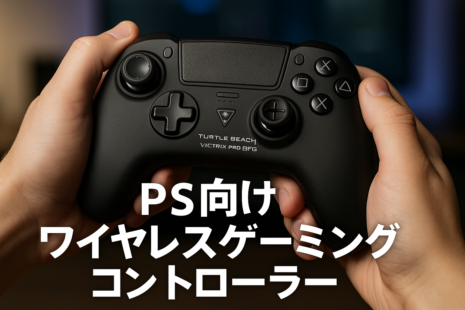 PDP by TURTLE BEACH Victrix Pro BFG Wireless Gaming Controller for PS5, ビクトリクス プロコントローラー PS5 ブラック【国内正規品】