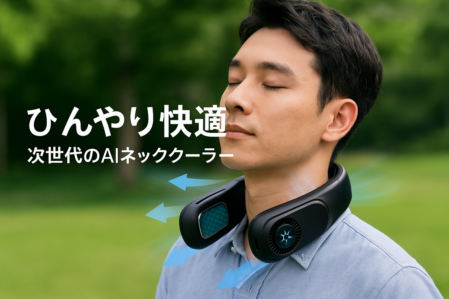 TORRAS COOLIFY Cyber ネッククーラー 冷却プレート 首掛け扇風機 ネックファン ペルチェ 首掛けファン AI搭載 熱中症対策 携帯扇風機 冬夏兼用 プレゼント 6000mAh 軽量 羽根なし 扇風機 ブラック
