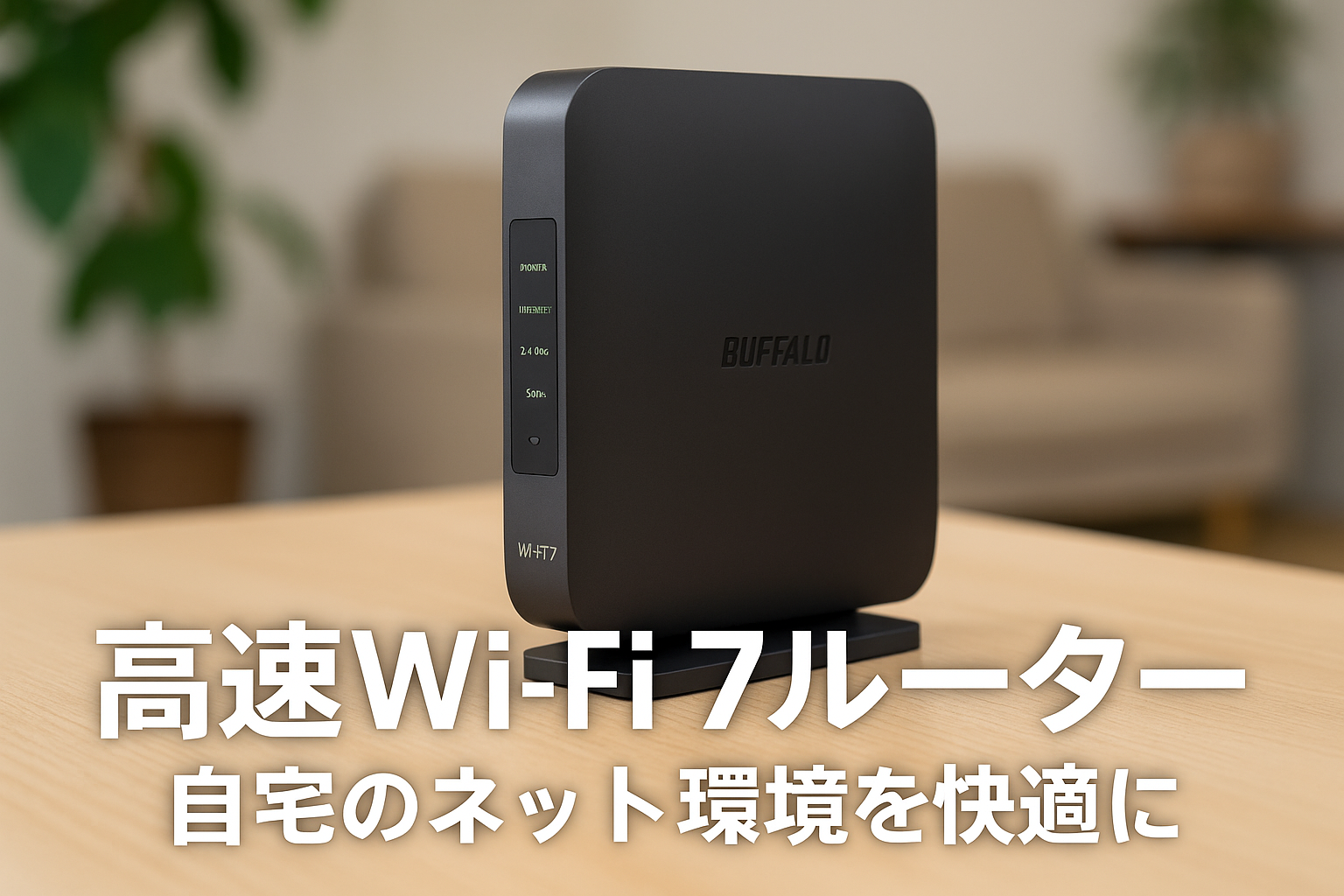 バッファロー WiFi ルーター 無線 LAN Wi-Fi 7 11be デュアルバンド 2882+688Mbps エコパッケージ WSR3600BE4P/NBK
