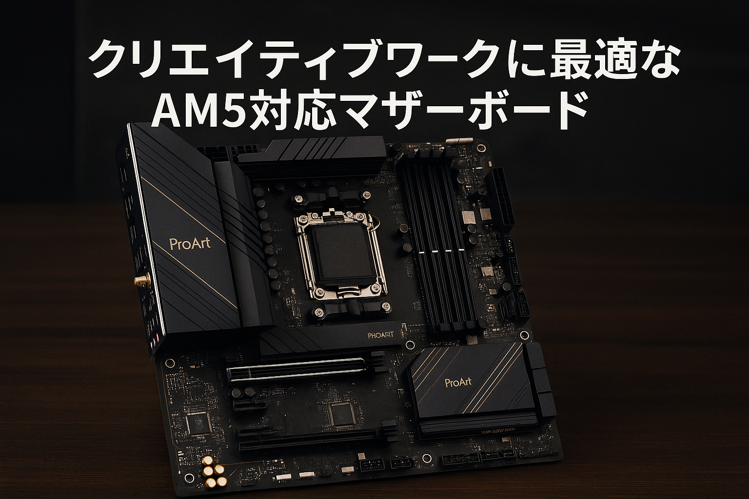 ASUS ProArt X870E-Creator WIFI AMD Ryzen 9000 シリーズ AM5 対応 X870E チップセット搭載 ATX マザーボード/国内正規代理店品