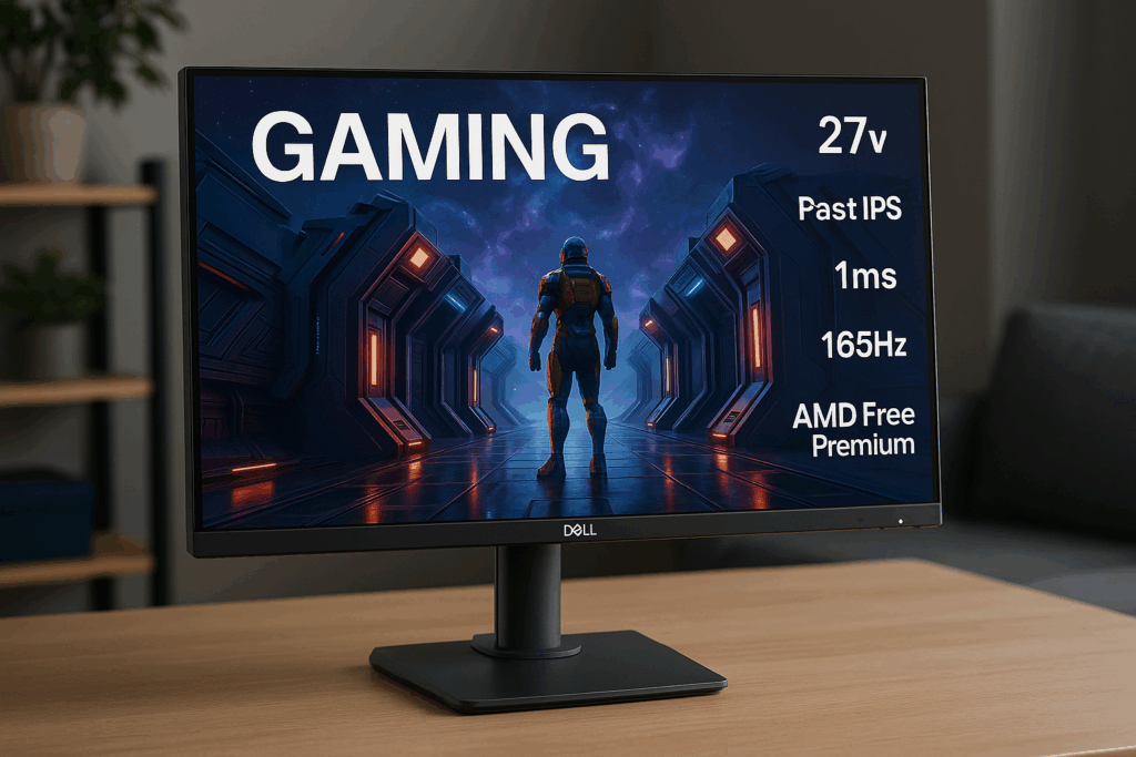 Dell G2724D 27インチ ゲーミングモニター ゲーミング ディスプレイ(3年間無輝点交換保証/QHD/Fast IPS 非光沢/DisplayPort ×2 HDMI ×1/sRGB 99%/縦横回転 高さ調整/1ms/165Hz/AMD FreeSync Premium)