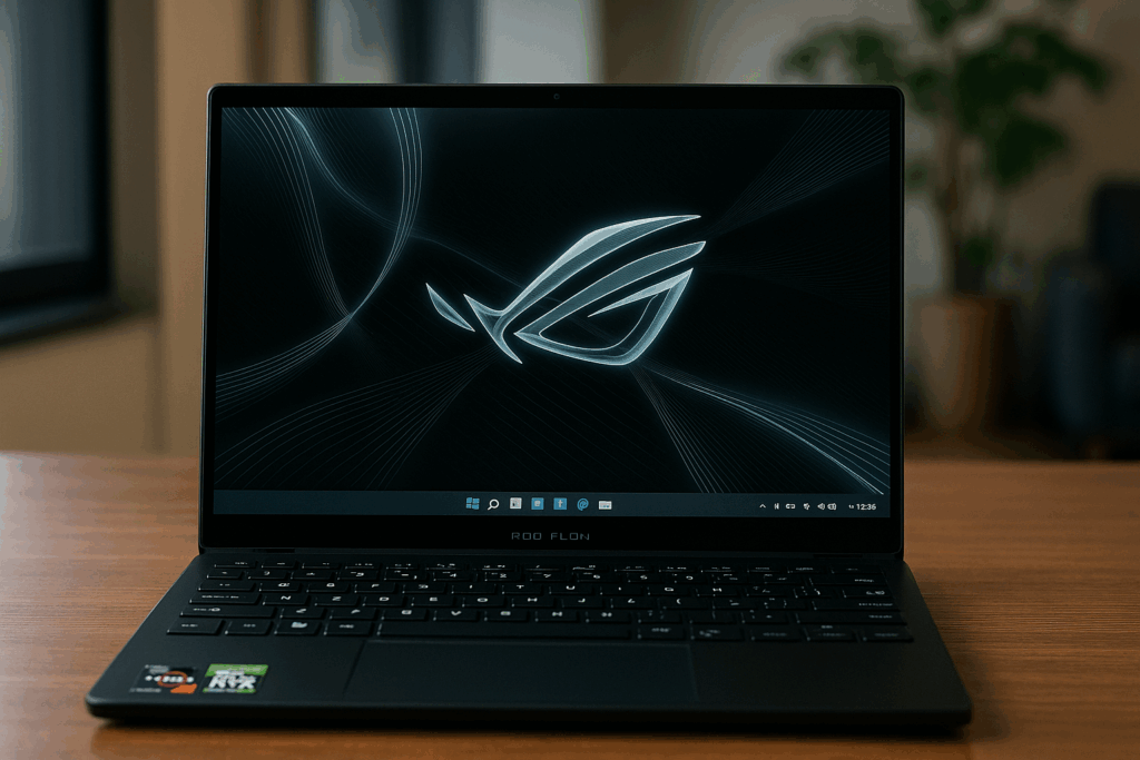 ASUS FF14推奨認定モデル ゲーミングノートPC ROG Flow X13 13.4インチ RTX 4060 Ryzen 9 7940HS メモリ16GB SSD1TB リフレッシュレート165Hz キーボードバックライト Windows11 動画編集 オフブラック GV302XV-R9R4060