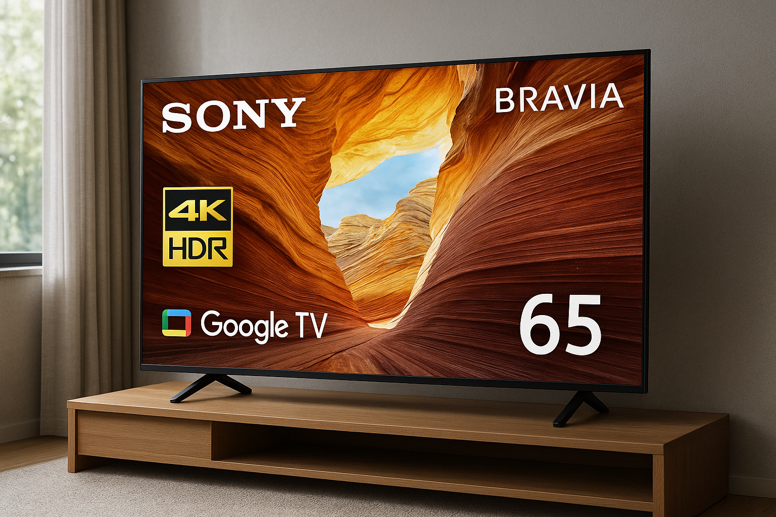ソニー(SONY) テレビ 65インチ 液晶 4K ブラビア KJ-65X75WL Google TV 10畳以上推奨