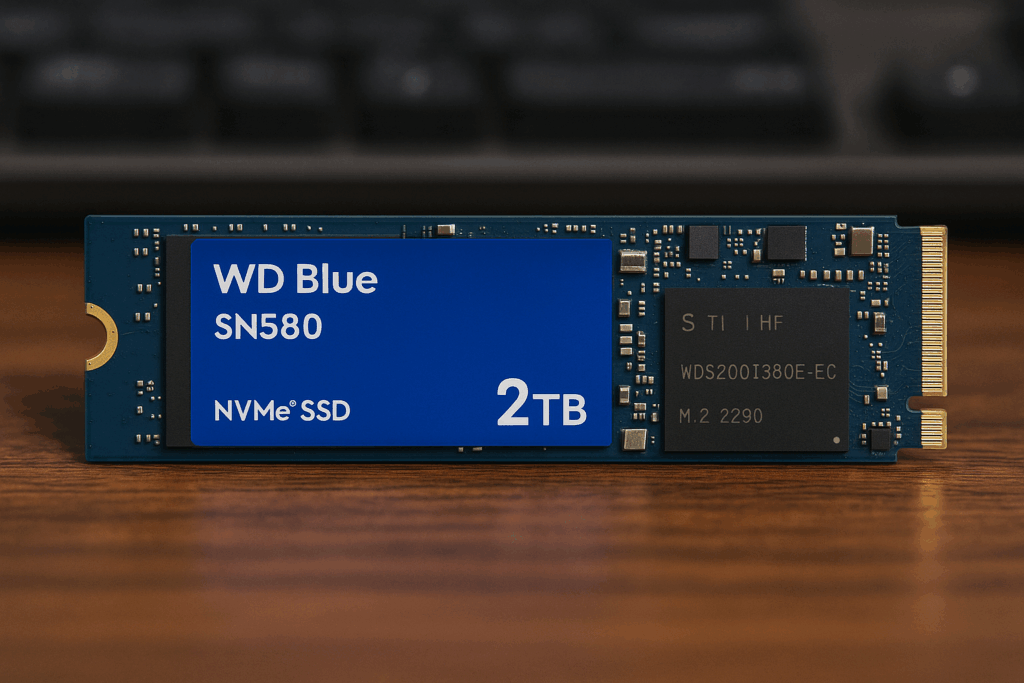 Western Digital ウエスタンデジタル 内蔵SSD 2TB WD Blue SN580 (読取り最大 4,150MB/秒) M.2-2280 NVMe WDS200T3B0E-EC 【国内正規代理店品】