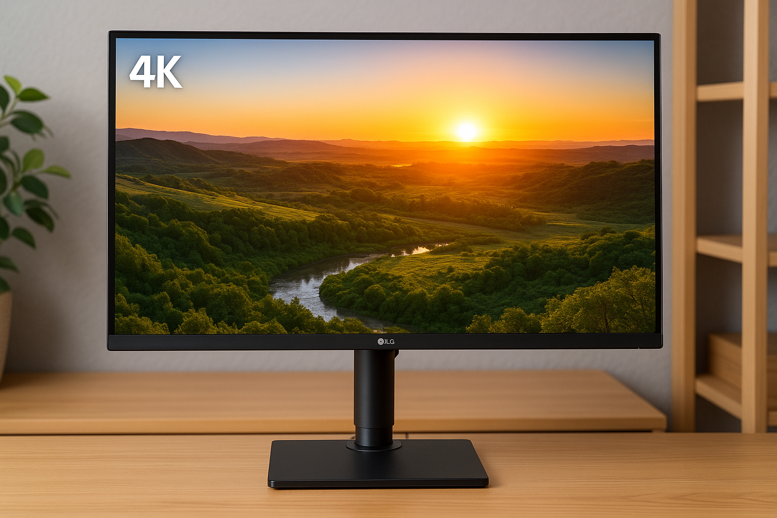 LG モニター ディスプレイ 32BR55U-B 31.5インチ / VA / 4K(3840×2160) / HDR10 / DCI-P3 90% / アンチグレア/ブルーライト低減、フリッカーセーフ機能 / 5W+5Wスピーカー /エルゴノミックスタンド/USB Type-C(USB PD 最大65W)、HDMI×2、DisplayPort / 3年安心・無輝点保証
