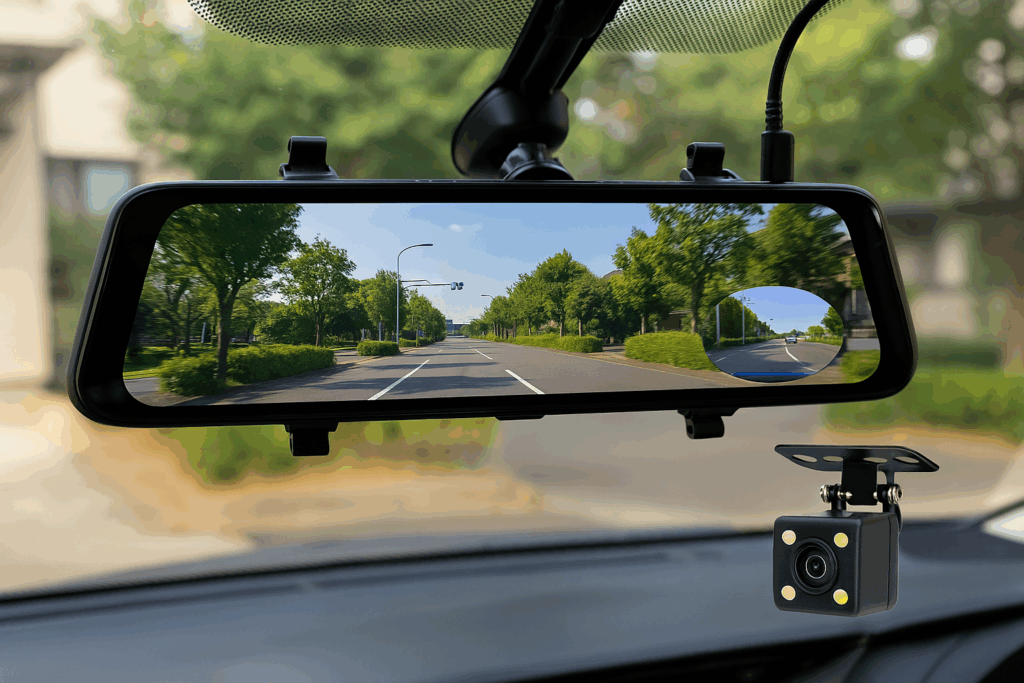 JADOドライブレコーダー ミラー型 4K録画 ドラレコ 後カメラズーム機能 2160P 12インチ 前後カメラ デジタルインナーミラーIMX415センサー Type-C電源ポート 夜間撮影 HDR/WDR搭載 駐車監視タイムラプス 170° 超広角 上下画像+左右画像逆転可能 デフォルトの表示モード設定可能 64G メモリーカード付き 地デジTVノイズ対策済 LED信号機対応 G850+