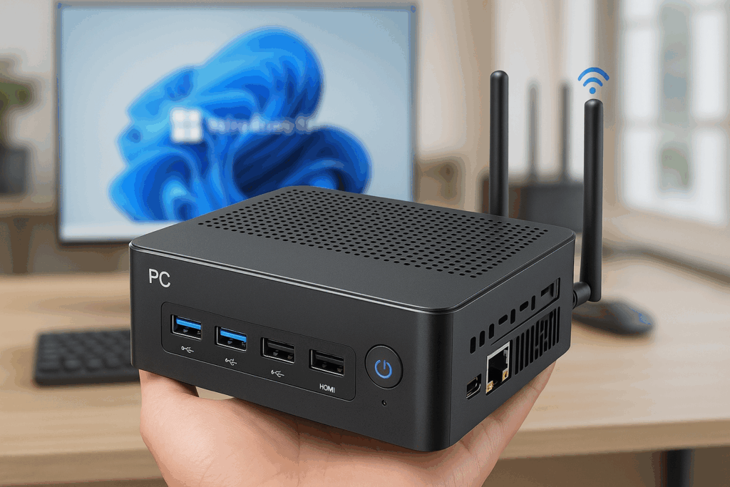 ミニpc N97 mini pc 動作より安定最大3.6GHz 4C/4T 小型pc 8GB DDR4 256GB M.2 SSD 2TB拡大可能 ミニパソコン 4K 静音 高速熱放散 2024 第12世代 n97ミニpc 豊富なインターフェース USB3.0×2/USB2.0×2/HDMI×2 高速2.4G/5GWi-Fi BT4.2 省電力 みにpc windows11対応