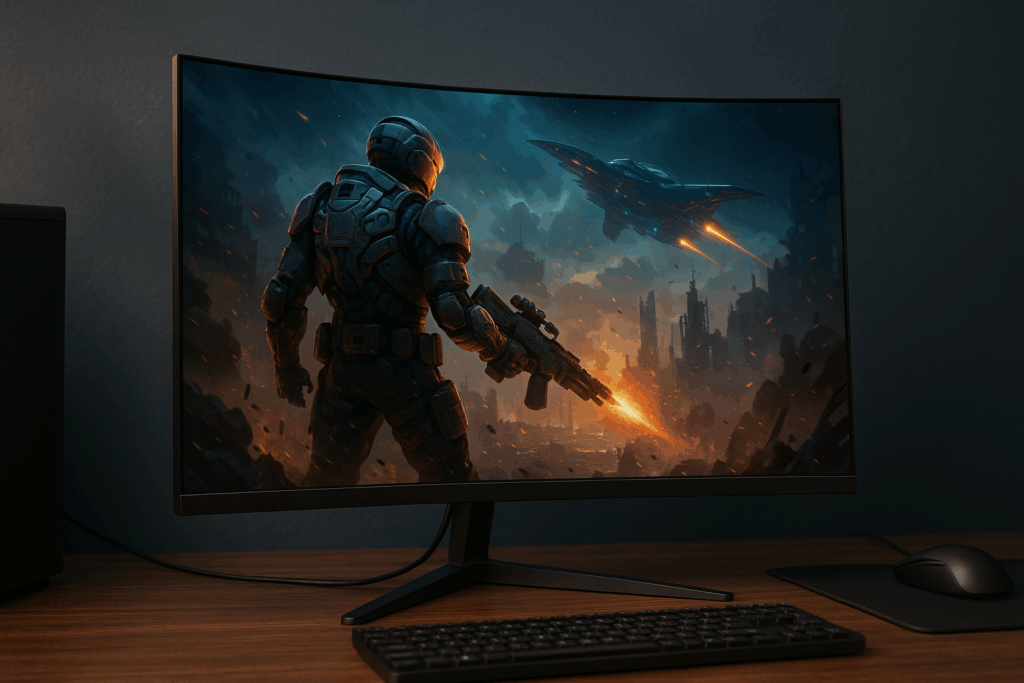 Z Z-Edge 湾曲ゲーミングモニター 165Hz 27インチ ディスプレイ LED FHD 1920x1080/非光沢/VAパネル/超薄型/HDR(標準輝度:250cd/㎡)/1ms/R1500曲面/FreeSync/HDMI/DisplayPort Z-EDGE UG27F「2024年版」